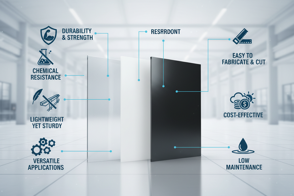 Benefits of Industrial Plastic Sheets