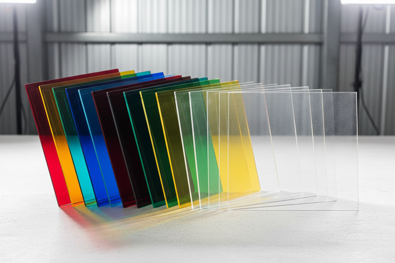 Clear And Colored Acrylic Sheets