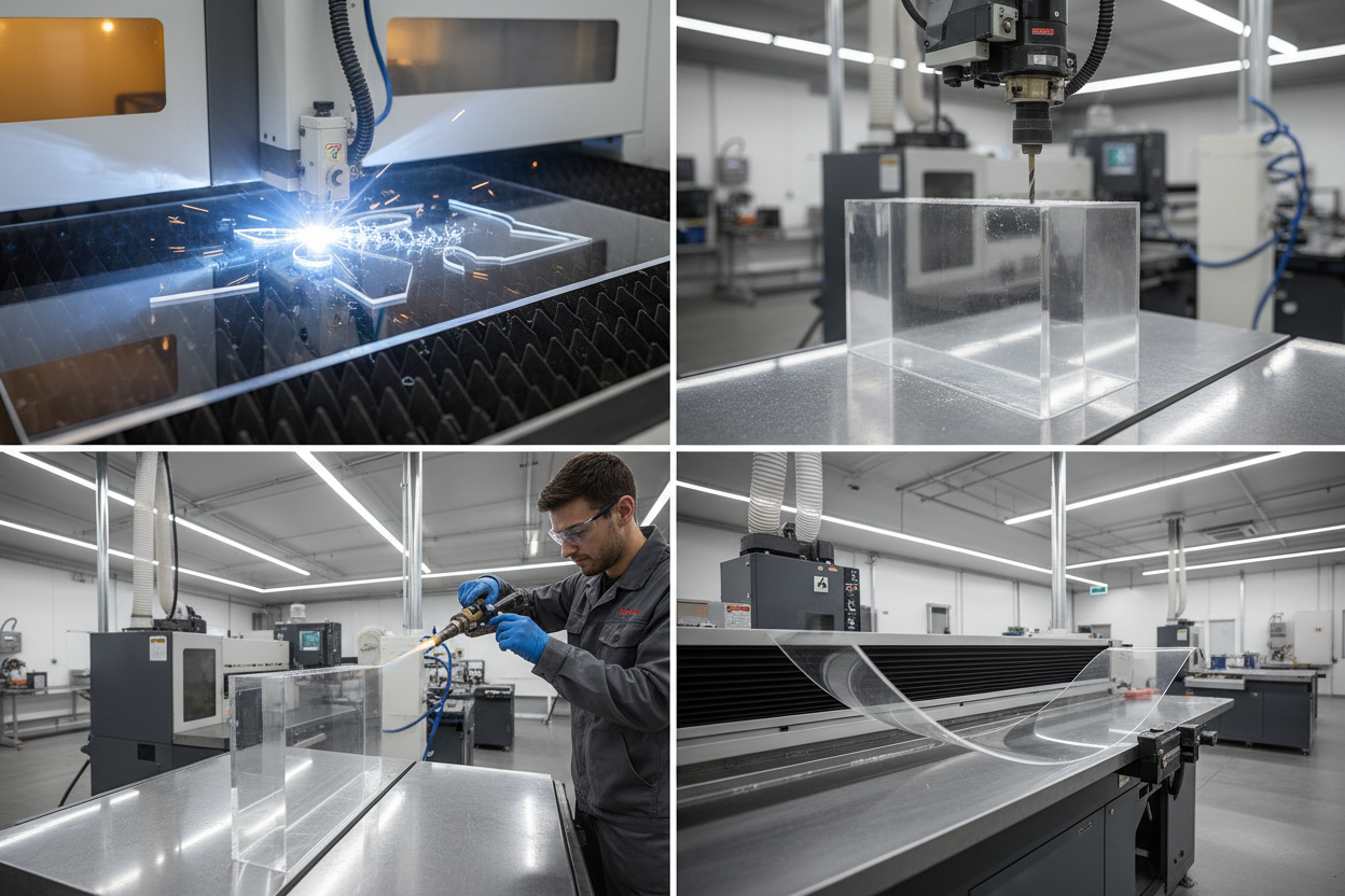 Precision Cutting, Drilling, Polishing & Bending Services